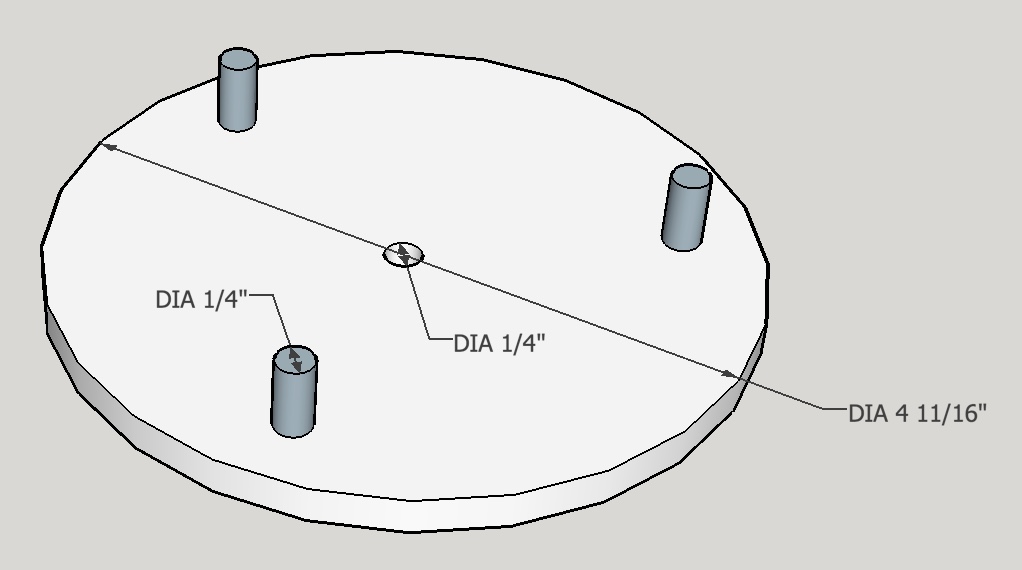 Rotary table clamp